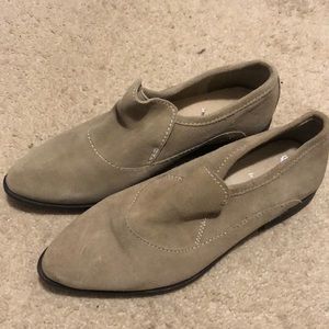Beige free people Brady loafers